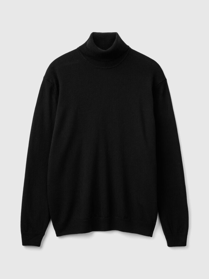 TURTLE NECK SWEATER Men image number 4